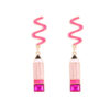 Wholesale Teacher's Day Crayon  Alloy Earrings