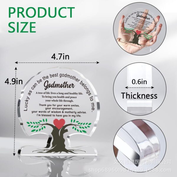 O1CN01o9otHx1DG9O4LoTem_2213895560188-0-cib Wholesale of Acrylic Tree Shaped Ornaments for Mother's Day and Father's Day