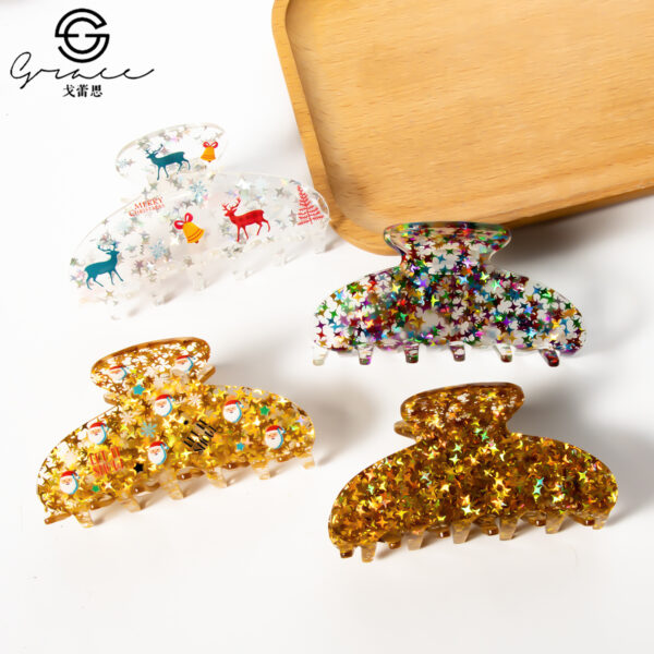 O1CN01oAt4it25Adomop3jt_2212693817486-0-cib Wholesale Christmas Acrylic Hair Clips