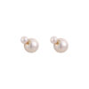 Wholesale Double-sided Pearl Earrings