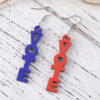O1CN01oGypcg1ZzQ5dgl2tU_2214986983265-0-cib Wholesale Independence Day Letters VOTE Personalized Double Sided Wooden Earrings