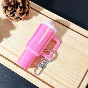 Colorful pink/silver buckle