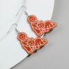 O1CN01oJFWjR27Scce8FvRK_3843297796-0-cib Wholesale Christmas Funny Round Cookie Man Acrylic Earrings