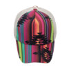 Wholesale Polyester Aztec Pattern Baseball Cap