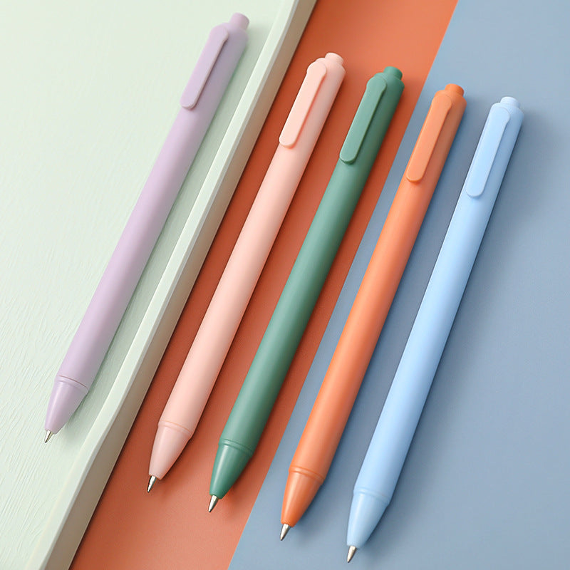 Wholesale Plastic Macaron Color Press Pen
