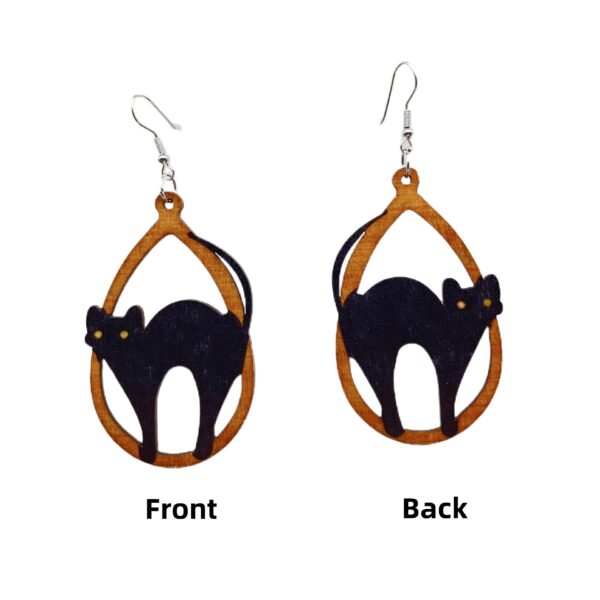 O1CN01oMLqA41MP9dIZ4x6l__2213147401426-0-cib Wholesale Halloween Double Sided Wood Earrings