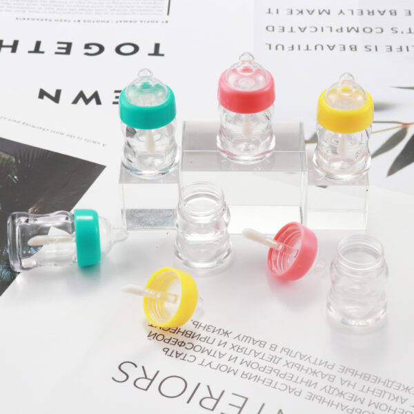 O1CN01oMYmIb1Wz0duR8TpM_2201210322858-0-cib Wholesale Plastic DIY Baby Bottle Lip Gloss Tube