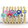 O1CN01oQQOWu1DoUx0LTlOz_2208521520263-0-cib Wholesale Drip Oil Plastic Heart Shape Devil's Eye Copper Bead Braided Bracelet