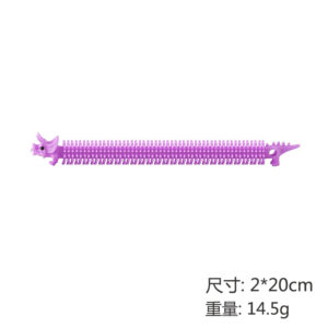 Purple dinosaur bracelet about 14.3 grams