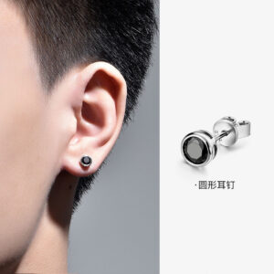 ER520 round stud earrings