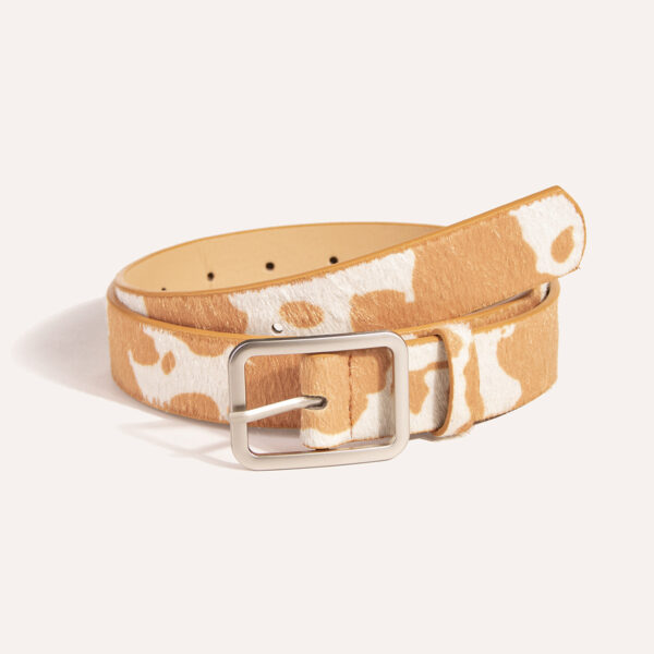 Wholesale PU Cow Pattern Belt