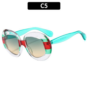 C5-transparent frame Green leg/green yellow sheet