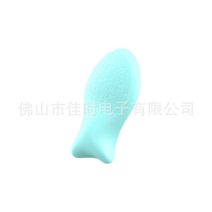 1 silicone fish puff (blue)