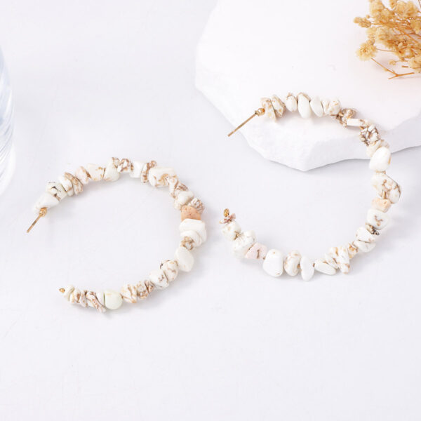 O1CN01oWFPoB1gFo7Y04AK4_2213748334113-0-cib Wholesale Irregular Turquoise Earrings