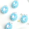 Wholesale Crown Cat's Eye Tassel Polymer Clay Beads