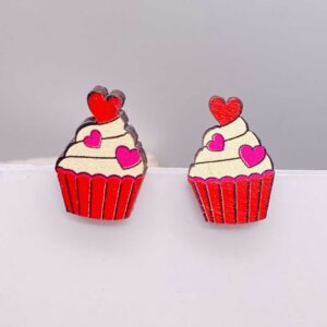 JE1199W / Wooden ear studs