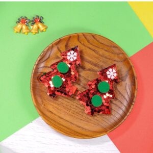 Red Christmas Tree (Pair)