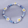 Wholesale Rice Beads Colorful Daisy Small Flowers Resin Bracelet