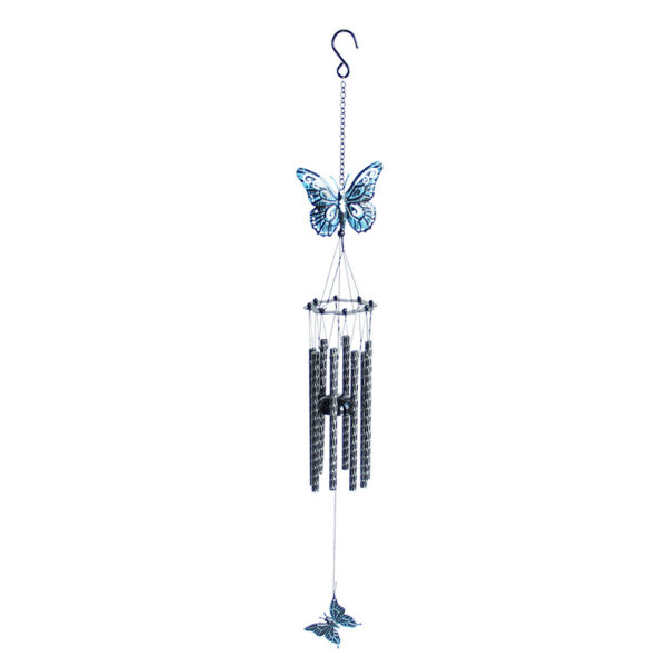 O1CN01oa3gzo1uvqnbHvq2K_2204189676100-0-cib Wholesale Vintage Metal Wrought Iron Butterfly Wind Chime Engraved Decoration