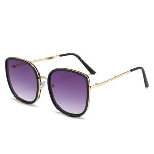 MJBIBI003 black gold frame purple piece