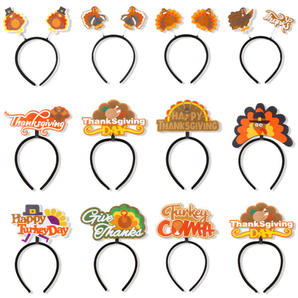 O1CN01obmpTJ26IiORqzqgx__2734127639-0-cib Wholesale Thanksgiving Party Decoration Turkey Head Hoop Props