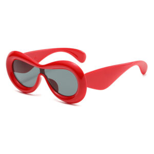 Plastic hinge / Red Frame gray