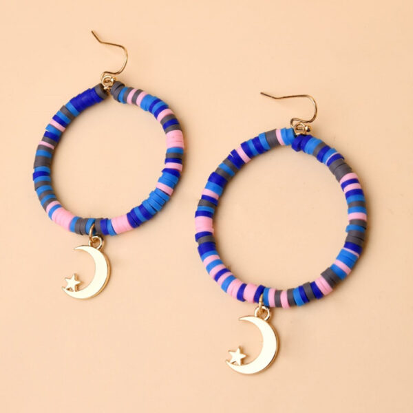 Wholesale Hawaiian Beach Shells Metal Earrings