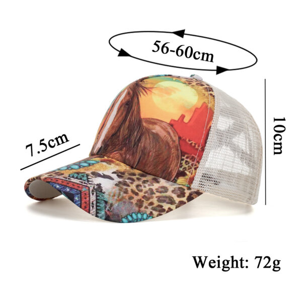 O1CN01oeR2Y81GDLeenHDgf_2018910588-0-cib Wholesale Polyester Horse Print Baseball Cap