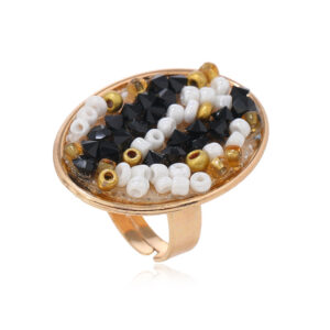 Green Black + White medium KC Gold (WR897) / Adjustable opening