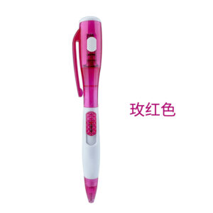 Blue-Ballpoint Pen / rose red