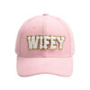 Wholesale Polyester WIFEY Letter Baseball Cap