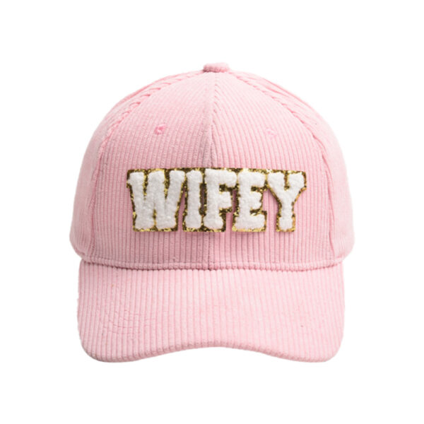Wholesale Polyester WIFEY Letter Baseball Cap