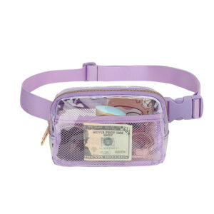 2215 transparent light purple double pull
