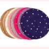 Wholesale Pearl Imitation Cashmere Beret Retro Hat Painter Hat