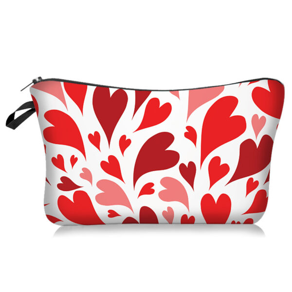 Wholesale Valentine's Day Love Series Cosmetic Bag Hand Storage Toiletries Bag