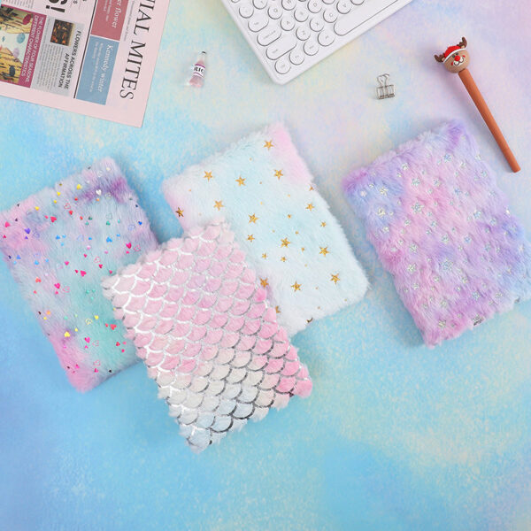 Wholesale Paper A5 Plush Book Cute Notebook