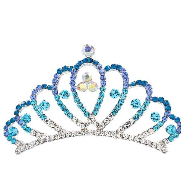 Wholesale Children's Princess Rhinestone Crown Hair Comb