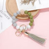 O1CN01ox1rIj1iSk7r1b4ct_3527034412-0-cib-1 Wholesale Silicone Beaded PU Leather Tassel Wristlet Keychain