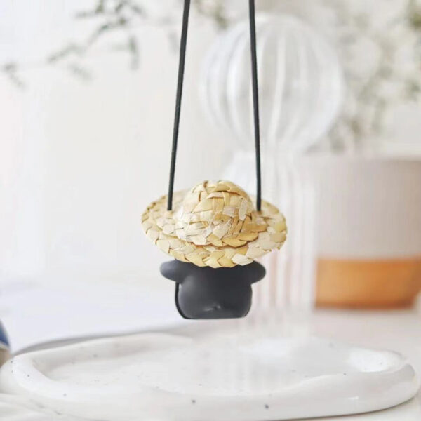 Wholesale Car Mounted Aromatherapy Expansion Stone Rearview Mirror Decorations