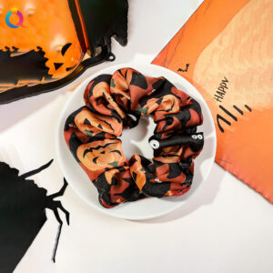 Halloween Small Circle-Pumpkin Black / Qiyue factory direct sales