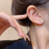 Wholesale Thread Cochlear Alloy Earrings