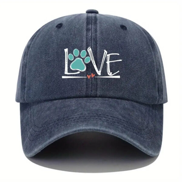 Wholesale LOVE Dog Paw Baseball Cap