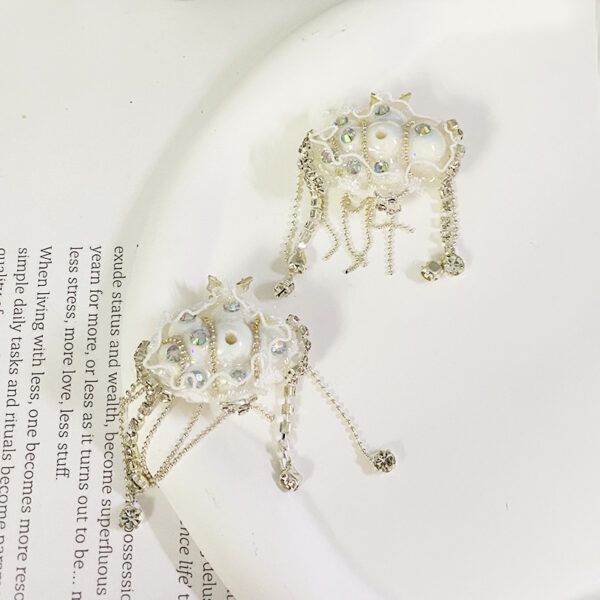 Wholesale Acrylic Fruit Color Baking Paint, Straight Hole UV Plated Color Beads