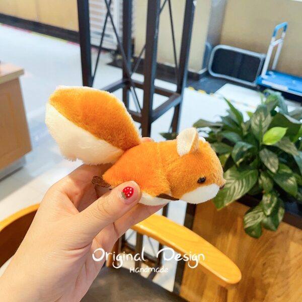 Wholesale Autumn and Winter Style Squirrel Plush Keychain