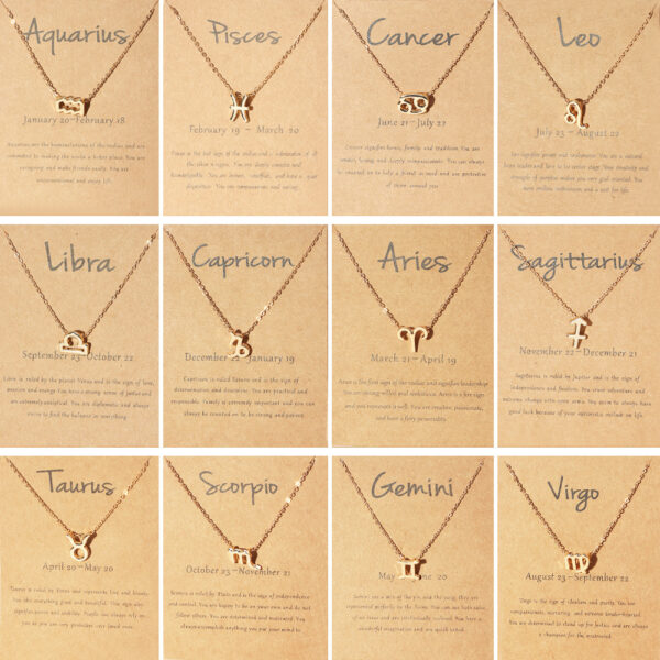 O1CN01p5Xskq1dXFzUsxYX1_1881773745-0-cib-1 Wholesale Alloy Zodiac Necklace