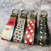 Wholesale Christmas Leather Wristband Keychain