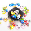 Wholesale 21*31MM Silicone Car Beads