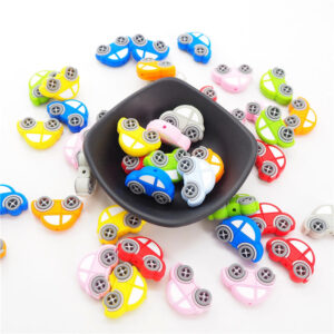 Wholesale 21*31MM Silicone Car Beads