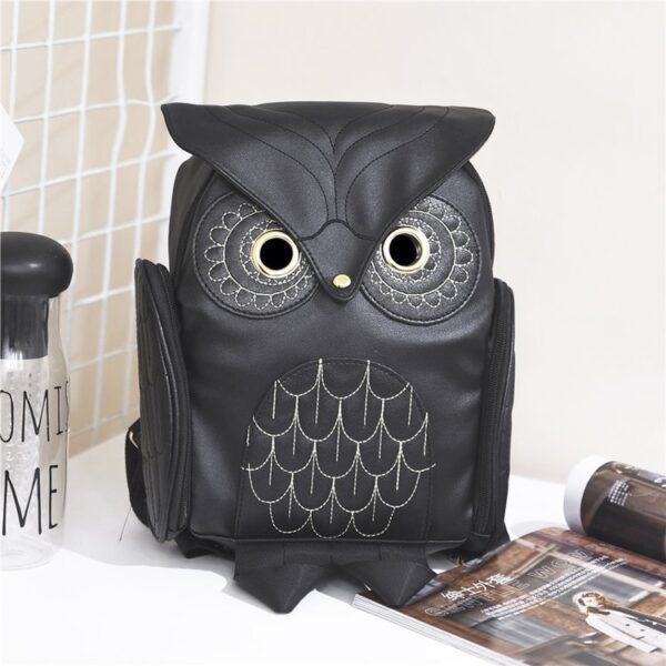 O1CN01pEYGIM1tfzVkHoBI5_2200737095930-0-cib Wholesale PU Owl Backpack