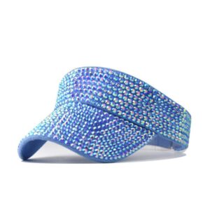 Light blue cap blue AB Diamond / Adjustable